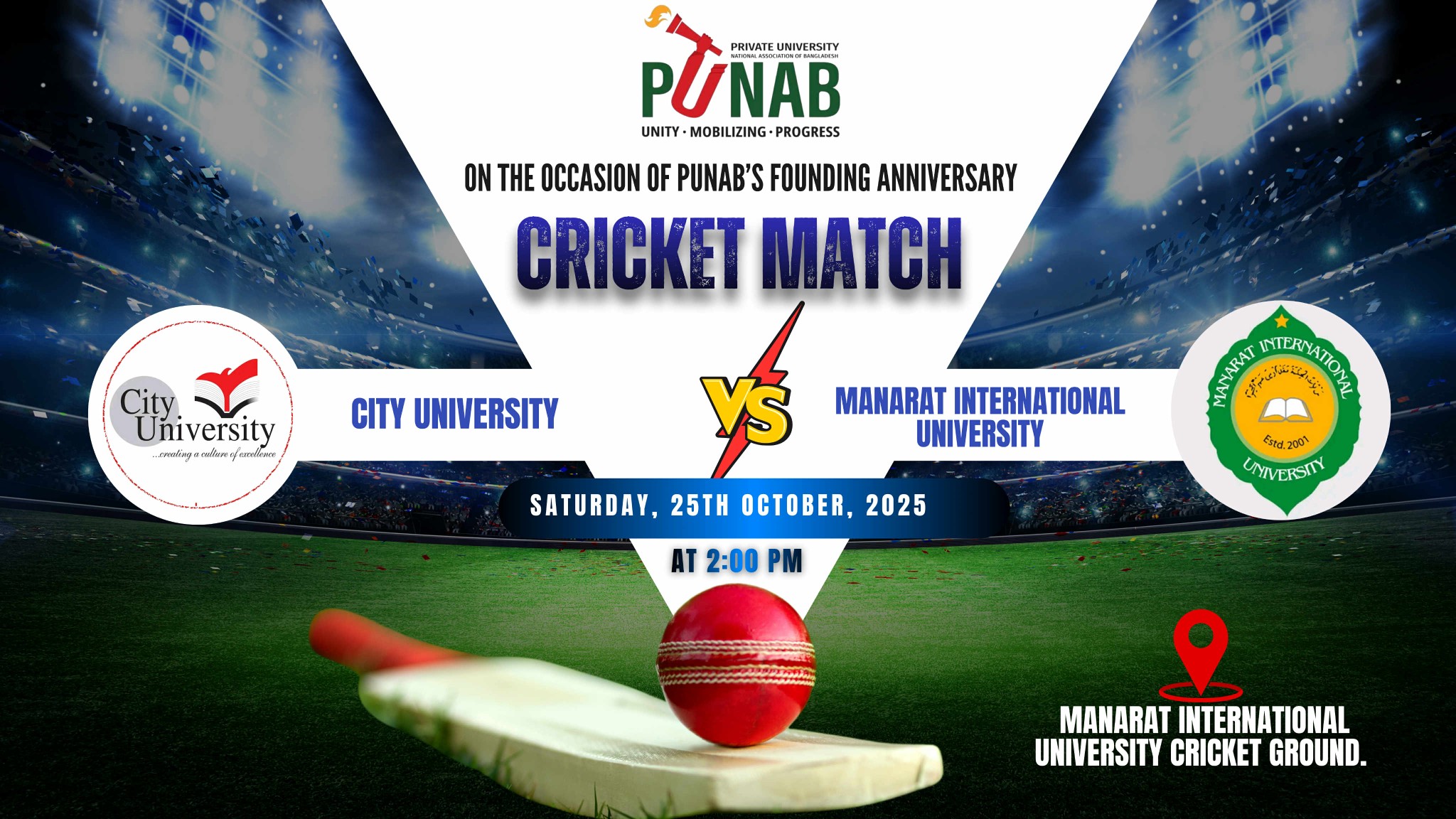 PUNAB Cricket Match